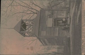 Postcard: Lexington, Mass. From this belfry Paul Revere rang the alarm - Picture 1 of 2