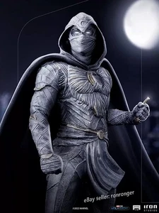 Statua Iron Studios Marvel Moon Knight scala artistica 1:10 da collezione - Foto 1 di 8