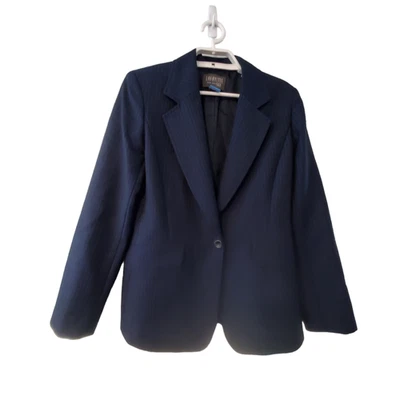 Blazer Lafayette 148 Mujer Talla 4 Lana Azul Marino Rayas EE. UU. Foto 1 de 4