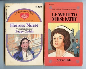 14 Vintage Harlekin & Candlelight Krankenschwester / Arzt Taschenbücher - Bild 1 von 14