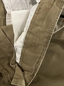 Pantalones Cortos Clásicos American Eagle Para Hombre 33 Caqui Marrón Flexible Playa Golf Caminar - Imagen 1 de 9