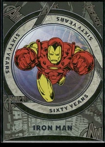 2023 Finding Unicorn Marvel’s Avengers 60° Anniversario #CC-3 Iron Man Holo - Foto 1 di 2