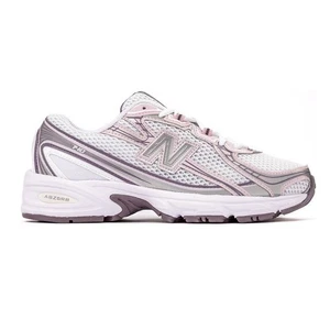 New Balance 740 Unisex Purple White Lifestyle Sneakers Shoes Size 6.5 - Picture 1 of 9