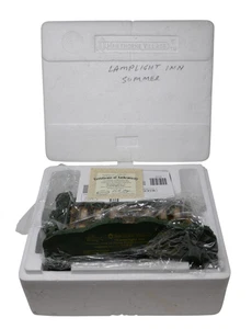 Hawthorne Village 2000 Thomas Kinkade Lamplight Village Lamplight Inn 79986 - Picture 1 of 14