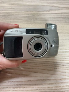 Minolta Supreme Freedom Zoom EX 35 mm fotocamera pellicola - zoom macro 39-125 mm - Foto 1 di 18