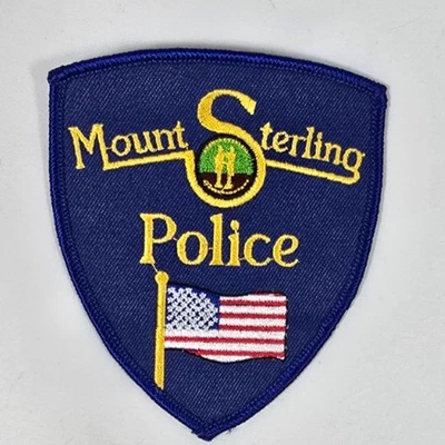 *RARO* MONTAJE ESTERLINA, IL. PARCHE HOMBRO POLICÍA DE ILLINOIS - NUEVO ESTADO Foto 1 de 4