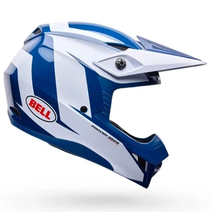Casco Bell MX-10 MIPS Talon ECE 22.06 MX blu/bianco - Foto 1 di 11