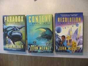 Meaney Nulapeiron Sequence Books 1, 2, 3 Hardcover Paradox Context Resolution - Imagen 1 de 7