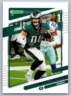 2021 Donruss Dallas Goedert Philadelphia Eagles #111 - Image 1 of 2