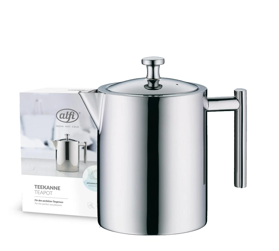 Alfi 1,4L Teekanne aus Edelstahl - Silber (2109000140)