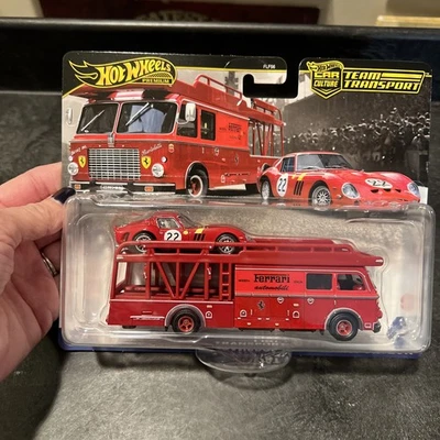 Hot Wheels 2025 premium car culture team transport Ferrari 250 gto - Image 1 of 3