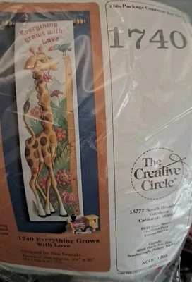 Creative Circle Factory Sealed Everything Grows With Love Quilting Panel Kit  - Image 1 of 3