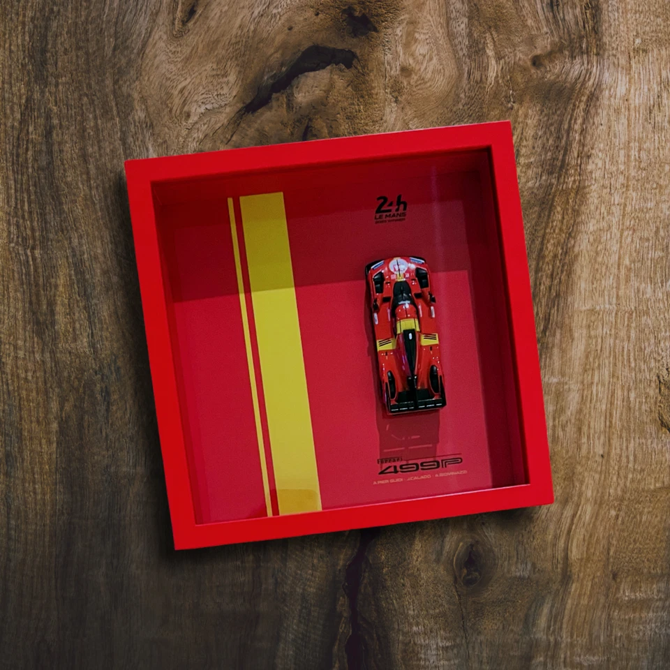 Ferrari 499P  24h Le Mans 2023 Winner  1/43 quadretto - Immagine 1 di 4