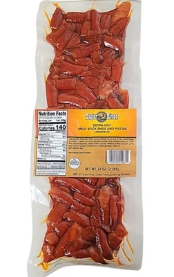 2 PK - Sugar River EXTRA CALIENTE 🔥 Palitos de carne extremos y piezas 32 oz. Foto 1 de 4