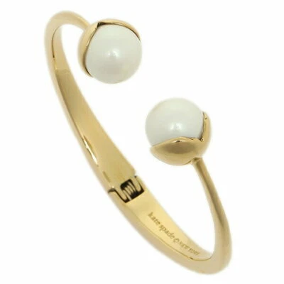 NUEVO CON ETIQUETAS Pulsera Kate Spade Bonita Perlada CREMA/ORO O0RU1854 Foto 1 de 2