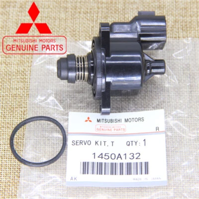 Válvula de control de aire de ralentí 1450A132 apta para Mitsubishi Chrysler Dodge Lioncel Lancer Foto 1 de 4