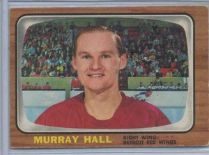 1966-67 O-Pee-Chee Hockey #105 Murray Hall Detroit Red Wings -2 - Bild 1 von 2