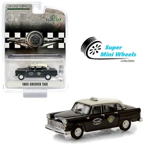 Greenlight 1:64 - 1963 Checker Taxi Motors Marathon A11 - Dallas, Texas (Negro) - Imagen 1 de 2