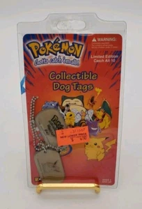 1999 Toy Site Nintendo Pokemon Collectible Dog Tags Wigglytuff Edition - Picture 1 of 2