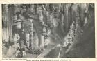Vintage Totem Poles In Giants Hall Caverns Of Luray Va Postcard High Grade 1926