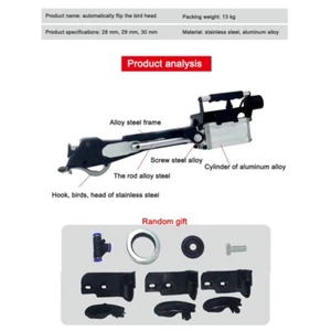 Auto Tire Bead Remover Tire Auxiliary Maintenance Tool 28/29/30mm Mounting Hole - Picture 1 of 12