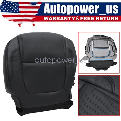 2014 2015 For Ford Explorer Limited Sport XLT Passenger Bottom Leather Cover Blk - Image 1 of 4