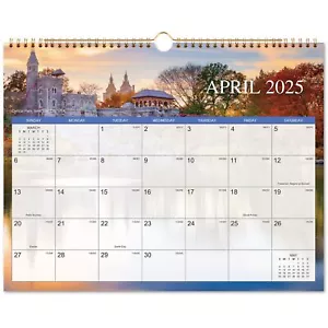 Calendario 2025 - Calendario da parete 2025 gennaio 2025 - dicembre 2025 15 x 12 12 mensile - Foto 1 di 8