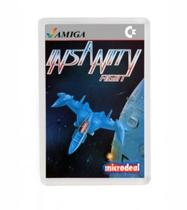 INSANITY FIGHT AMIGA COMMODORE FRIDGE MAGNET IMAN NEVERA - Imagen 1 de 1