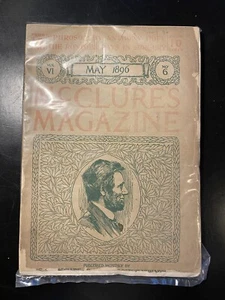 May 1896 McClure's Magazine Abraham Lincoln As Is Millet Grant Phroso Mont Blanc - Bild 1 von 12