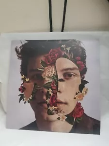 Shawn Mendes Self Titled LP Album Red Og Insert Preowed Vinyl - Rare - Picture 1 of 6