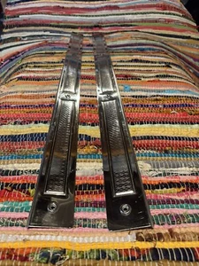 Lancia Beta Zagato 1981 OEM puerta estribo placa moldura moldura - juego de 2 usados en excelente estado - Imagen 1 de 4