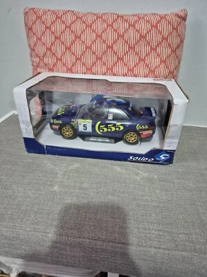 Модель автомобиля для ралли Монте-Карло Solido 1:18 Subaru 1995 неиспользованная - Изображение 1 из 4