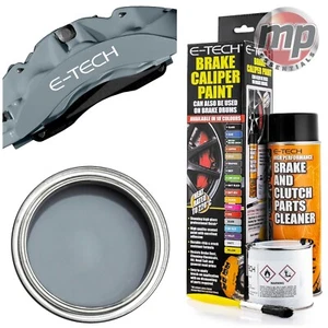 Kit Completo Vernice Pinza Termica Freno Auto Valvola Baia Motore E-Tech - GRIGIO - Foto 1 di 5