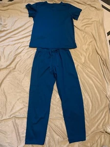 Strictly Scrubs Caribbean Blue Medical Scrubs (Set of 5) - Picture 1 of 5