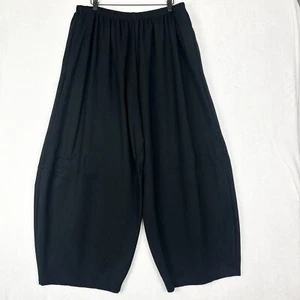 Bryn Walker Oliver Hose Größe 1X Modal Laterne schwarz Fass minimalistisch - Bild 1 von 6