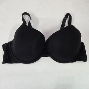 Ambrielle Women Bra 42DD Black Full Figure Lined Underwire Adjustable Straps - Picture 1 of 10