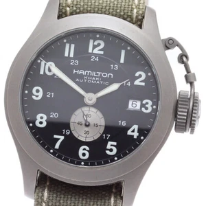 HAMILTON Khaki Navy Classic H774450 black Dial Automatic Men's Watch_871514 - Picture 1 of 8