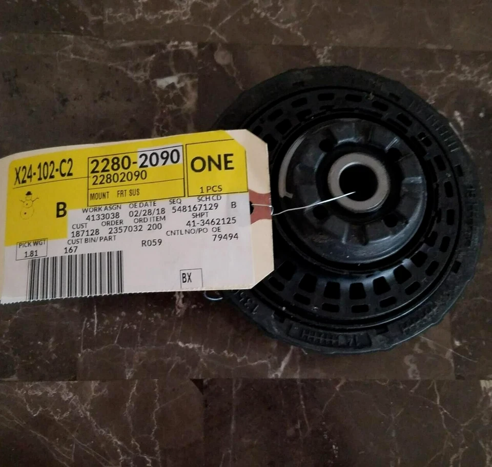 Juego de 2 montaje de puntal superior delantero GM genuino para Chevrolet Camaro 2010-2015 Foto 1 de 1