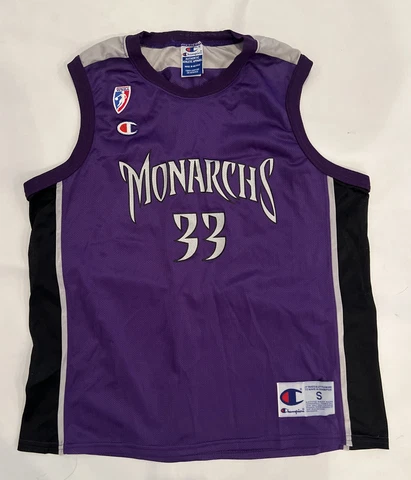 YOLANDA GRIFFITH Sacramento MONARCHS Champion Jersey Womens Sz Small Cover