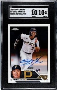 2023 Topps Chrome Ji Hwan Bae RA-JHB Pirates RC Auto SGC 10/10 - Bild 1 von 2