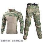T-shirt tactique homme pantalon armée militaire combat uniforme cargo randonnée EDR camouflage