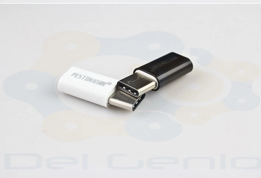 USB 3.1 tipo C Maschio a Micro USB Femmina USB-C Adattatore Convertitore Per - Immagine 1 di 1