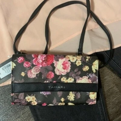 Bandolera Tahari con estampado de flores nueva con etiquetas Foto 1 de 4
