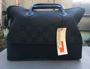 Giorgio Fedon JACQUARD-GF, M Damentasche, schwarz, Leder mit Stoff - Bild 1 von 7