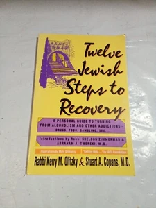 Twelve Jewish Steps to Recovery: A Personal Guide to Turning from Alcohol 1st Ed - Picture 1 of 12