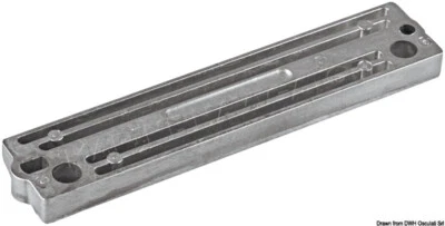 Aluminium rod anode 40/70 HP 4-stroke - 1 PC Osculati  - 43.640.14 - 4364014 - Image 1 of 2