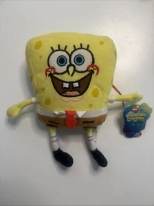 Vintage 2004 Nanco 4 In Plush Nickelodeon Spongebob Squarepants NWT - Picture 1 of 5