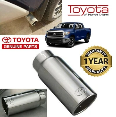 2012-2020 Tundra Exhaust Tip Chrome Exhaust Tip OEM Genuine Toyota PT932-34160 - Imagem 1 de 3