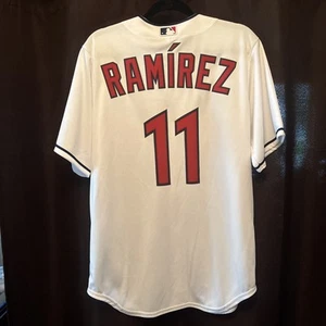 Jose Ramirez Jersey Cleveland Guardians Mens Medium White #11 - Picture 1 of 7