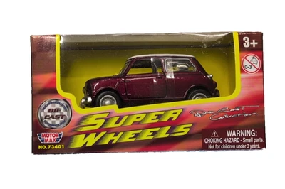 Super Wheels Motor Max Die Cast Mini Cooper, NOS, Unopened - Image 1 of 4